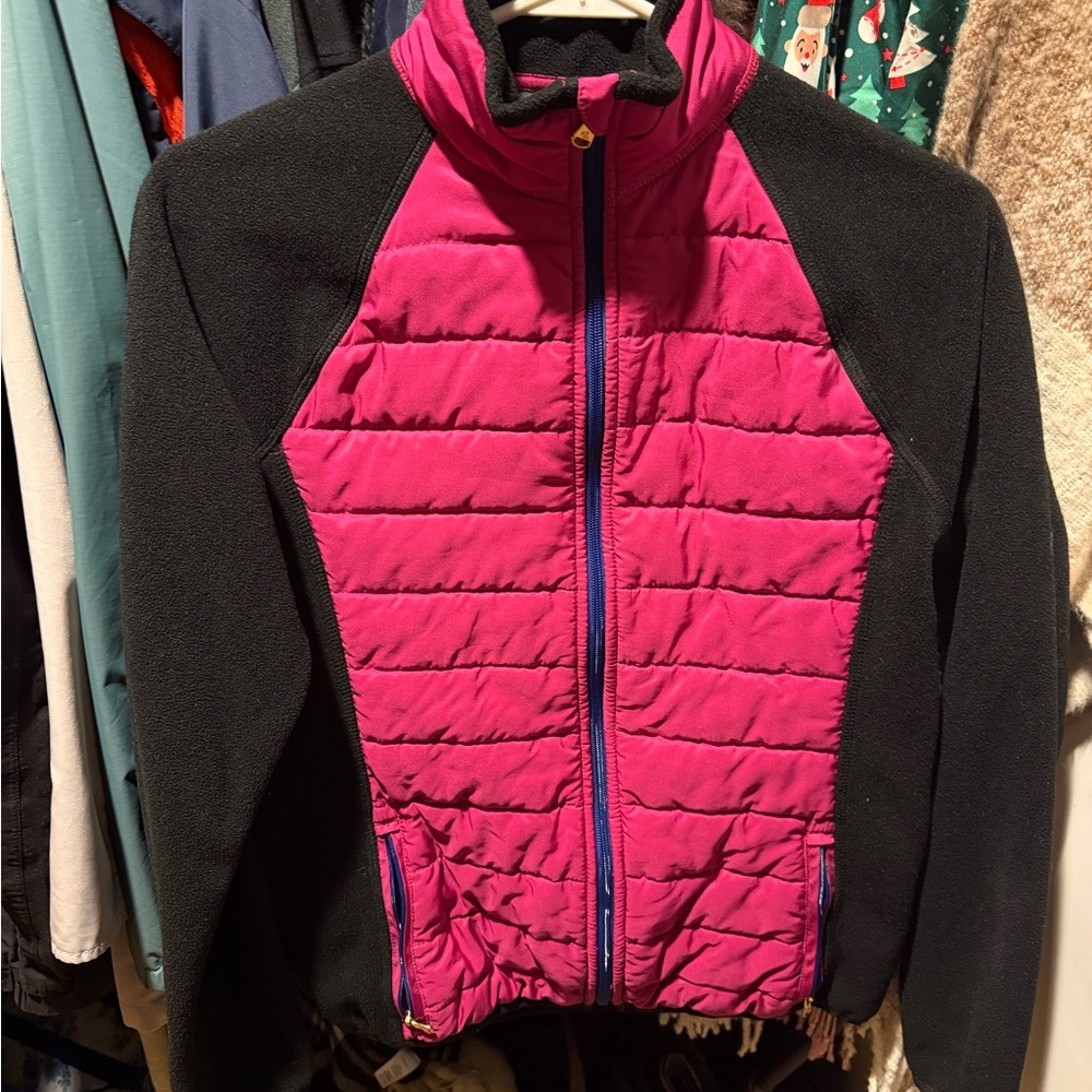 Lauren Ralph Lauren Fuchsia and Black Jacket